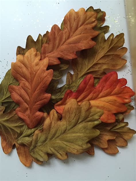 fake leaves for crafts|More.